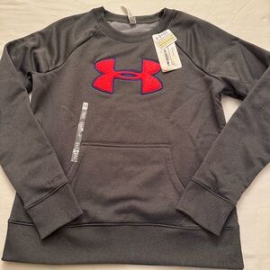 Under Armour Women’s Charcoal Gray Sweatshirt Storm New - Size M